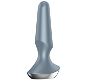 Plug anal vibrant connecté Ilicious 2 Satisfyer 10 x 3cm Gris