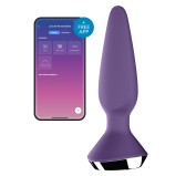 Plug Anal Vibrant connecté Ilicious 1 Satisfyer 10 x 3cm Violet