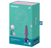 Plug Anal Vibrant connecté Ilicious 1 Satisfyer 10 x 3cm Violet