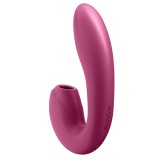 Stimulateur de clitoris connecté Sunray Satisfyer Framboise