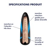 Tri Delights - Etui texturé pour Satisfyer Men Tri Delights - Etui texturé pour Satisfyer Men