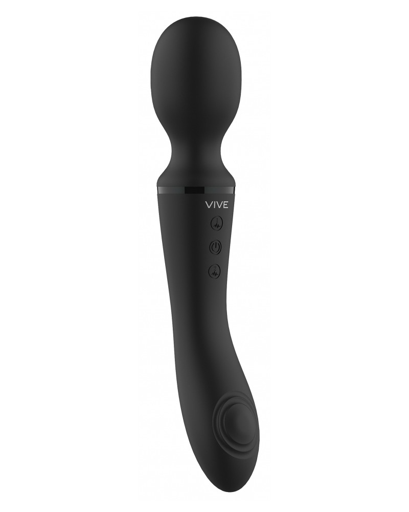 Wand 2 en 1 Enora 22cm Noir Wand 2 en 1 Enora 22cm Noir