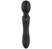 Wand 2 en 1 Enora 22cm Noir