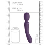 Wand 2 en 1 Enora 22cm Violet