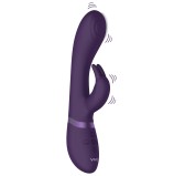 Vibro Rabbit Cato 21 x 3.6cm Violet