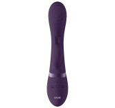 Vibro Rabbit Cato 21 x 3.6cm Violet