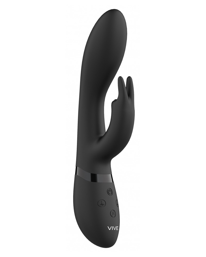 Vibro Rabbit Zosia 21 x 3.7cm Noir