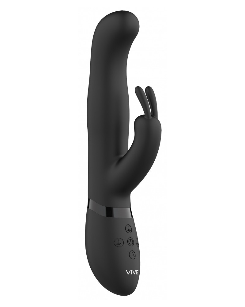 Vibro Rabbit Izara Vive 22cm Noir