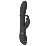 Vibro Rabbit Halo 24.5 x3.5cm Noir