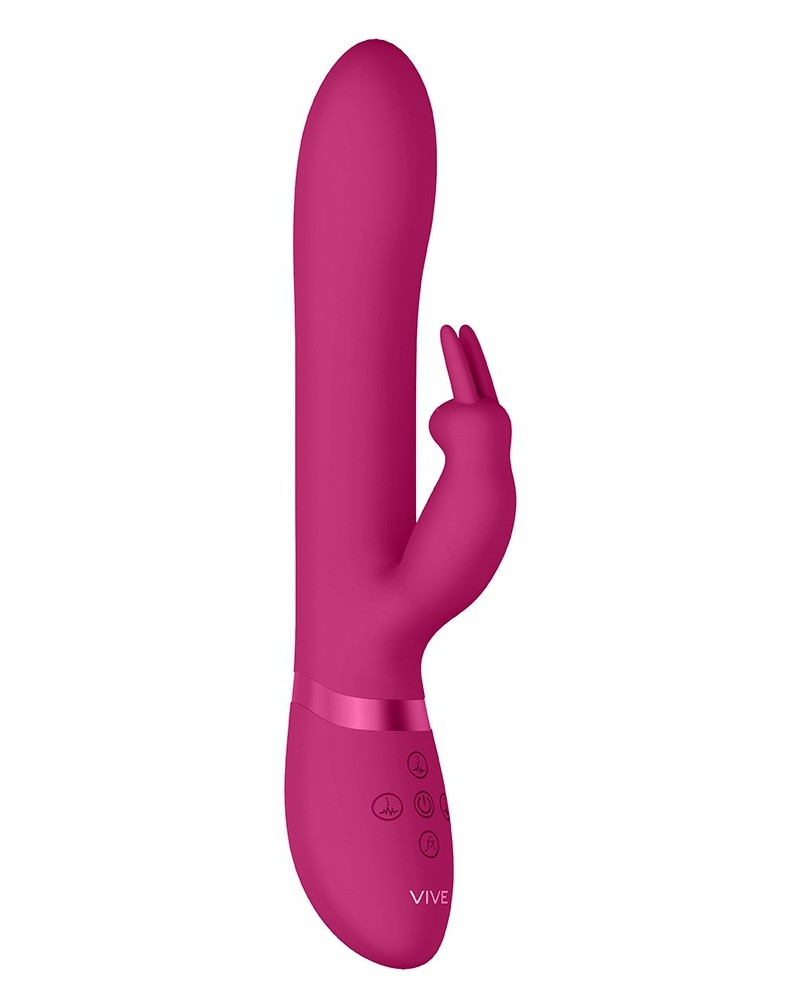 Vibro Rabbit Amoris Vive 23cm Rose