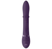 Vibro Rabbit Halo 24.5 x 3.5cm Violet