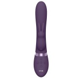 Vibro Rabbit gonflable Taka 22 x 6cm Violet