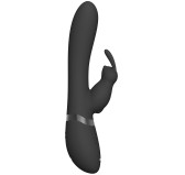 Vibro Rabbit gonflable Taka 22 x 6cm Noir