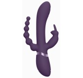 Vibro Rabbit 3 en 1 Rini Violet