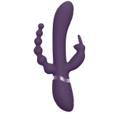 Vibro Rabbit 3 en 1 Rini Violet