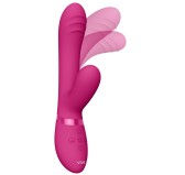 Vibro Rabbit Tani 22 x 3.5cm Rose Vibro Rabbit Tani 22 x 3.5cm Rose