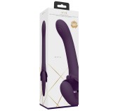 Gode ceinture sans harnais Satu 14 x 3.3cm Violet