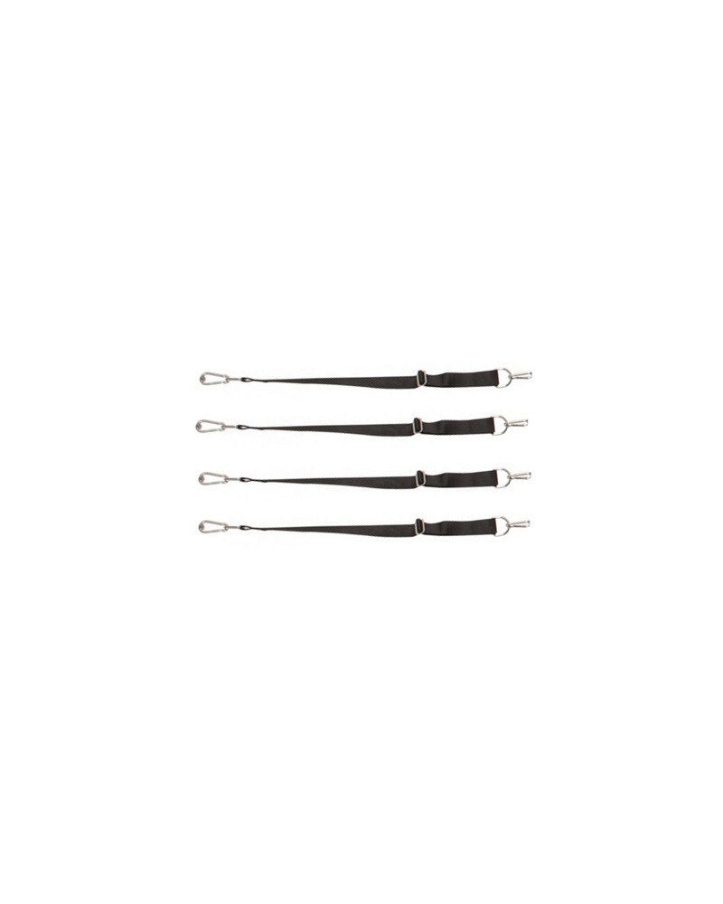 Set de 4 Bandes ajustables avec mousquetons 1 mètre Set de 4 Bandes ajustables avec mousquetons 1 mètre