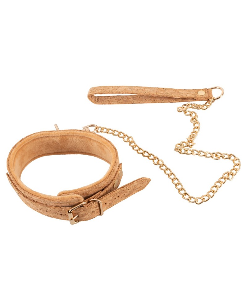 Collier-Laisse en liège Vegan Fetish Collier-Laisse en liège Vegan Fetish