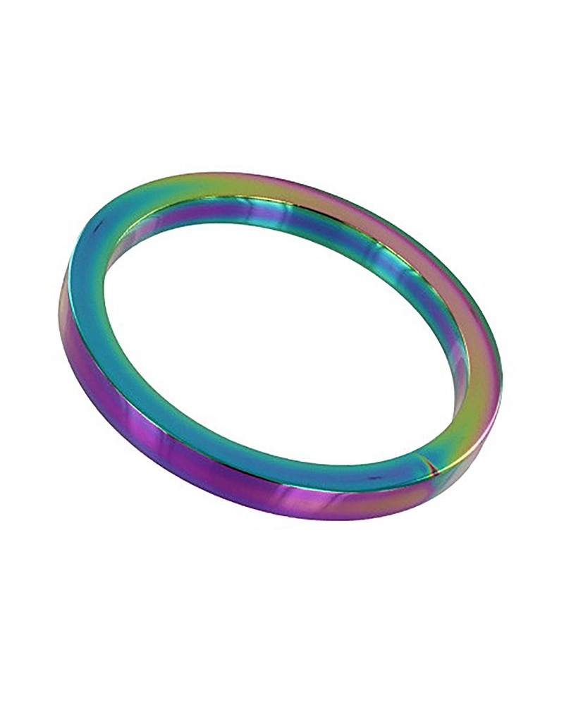 Cockring Rainbow Métal 8mm