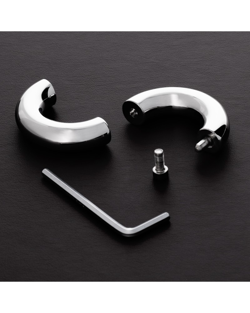 Cockring en métal avec vis Roundy 15mm Cockring en métal avec vis Roundy 15mm