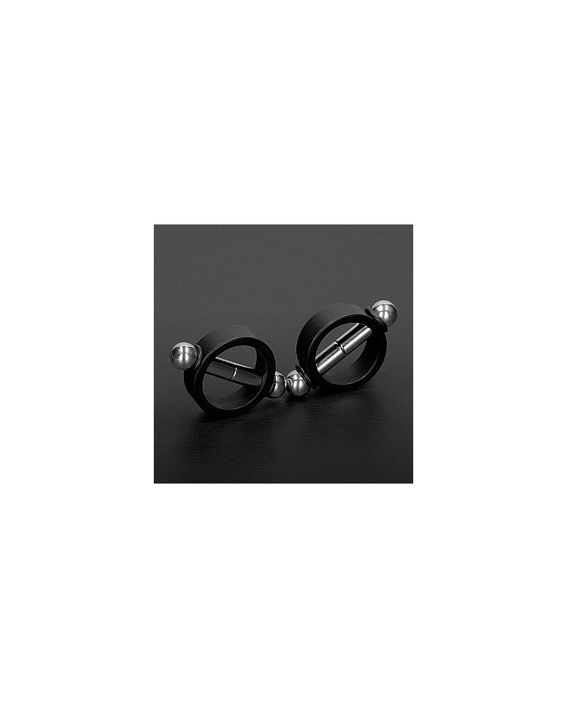 Pinces magnétiques pour tétons Pincher Noires Pinces magnétiques pour tétons Pincher Noires