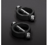 Pinces magnétiques pour tétons Pincher Noires Pinces magnétiques pour tétons Pincher Noires