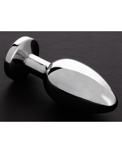 Plug bijou anal Butty M 6.5 x 3cm Bleu clair