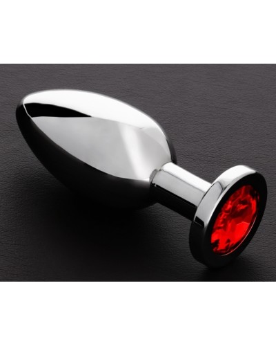 Plug bijou anal Butty L 9 x 3.8cm Rouge