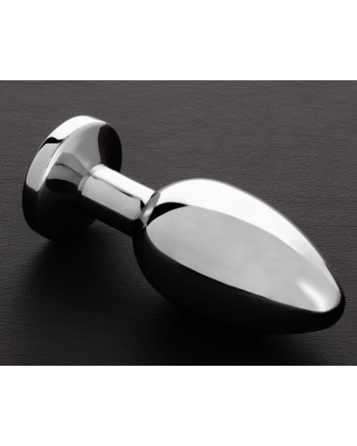 Plug bijou anal Butty M 6.5 x 3cm Bleu