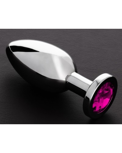 Plug bijou anal Butty L 9 x 3.8cm Rose