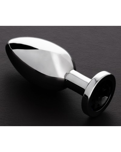 Plug bijou anal Butty M 6.5 x 3cm Noir