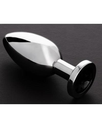 Plug bijou anal Butty L 9 x 3.8cm Noir