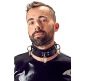 Collier en latex avec Attaches Métal