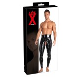 Caleçon long en latex avec Ouverture pénienne