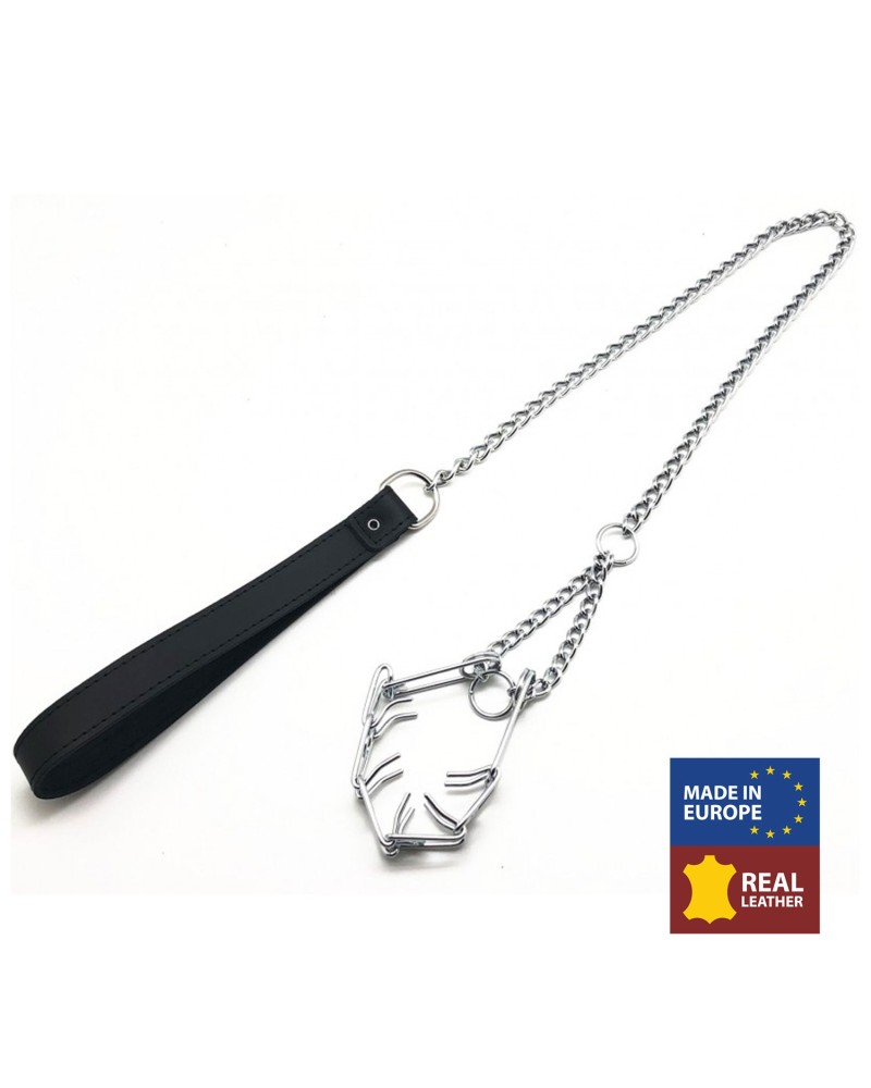 Laisse avec collier Crochets pour pénis Laisse avec collier Crochets pour pénis