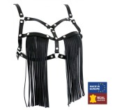 Soutien-Gorge en cuir avec franges Soutien-Gorge en cuir avec franges