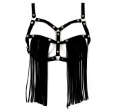Soutien-Gorge en cuir avec franges Soutien-Gorge en cuir avec franges