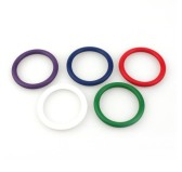 COCKRING SILICONE MULTI COLORE  - SET 5 PIECES