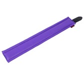 Collier rembourré en cuir 3 Anneaux D Violet Collier rembourré en cuir 3 Anneaux D Violet