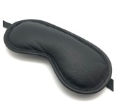 Masque en cuir rembourré Blind Up Noir Masque en cuir rembourré Blind Up Noir