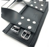 Deluxe menottes suspension en cuir - Mains