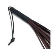 Martinet Lanières en cuir Marron 50cm Martinet Lanières en cuir Marron 50cm