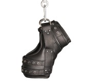 Deluxe set de 2 suspension de pied en cuir 