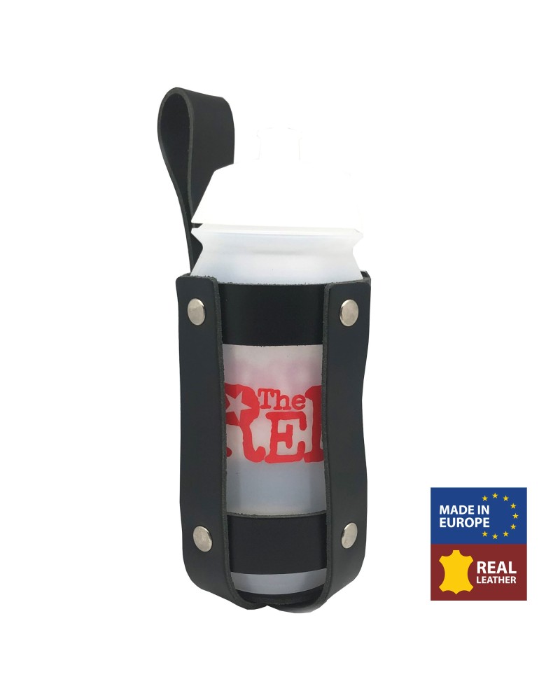 Support en cuir + Bouteille Shaker Lubrifiant 500ml Transparente Support en cuir + Bouteille Shaker Lubrifiant 500ml Transparente