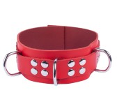 Collier en cuir Ultra Rouge Collier en cuir Ultra Rouge