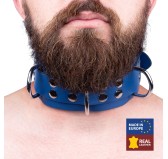 Collier en cuir Ultra Bleu Collier en cuir Ultra Bleu