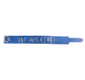 Collier en cuir Ultra Bleu Collier en cuir Ultra Bleu