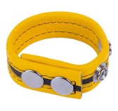 Cockring en cuir Tippy Jaune