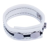 Cockring en cuir Tippy Blanc Cockring en cuir Tippy Blanc